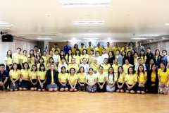 อบรมเชิงปฏิบัติการ \"การเขียนโครงการในลักษณะบูรณาการ และการติดตามประเมินผลโครงการ เพื่อเพิ่มประสิทธิภาพการใช้จ่ายงบประมาณ\" (1 พฤษภาคม 2562)