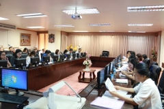 กองนโยบายและแผน เข้าร่วมประชุมติดตามการดำเนินงานของผู้ขอรับทุน R to R สำนักงานอธิการบดี (11 มีนาคม 2559)