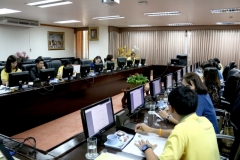 ประชุมคณะกรรมการบริหารสำนักงานอธิการบดี ครั้งที่ 7 (12 กรกฎาคม 2562)