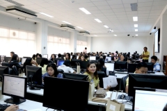 การประชุมฝึกปฏิบัติการกรอกข้อมูลคำขอตั้งงบประมาณโครงการ ประจำปีงบประมาณ พ.ศ. 2563 ในระบบบริหารจัดการโครงการ (12 กรกฎาคม 2562)