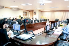 การประชุมคณะกรรมการจัดทำแผนยุทธศาสตร์การพัฒนามหาวิทยาลัยราชภัฏสกลนคร ระยะ 20 ปี (พ.ศ. 2560 - 2579) ครั้งที่ 1 (15 สิงหาคม 2560)