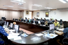 ประชุมคณะกรรมการบริหารสำนักงานอธิการบดี ครั้งที่ 8/2562 (15 สิงหาคม 2562)