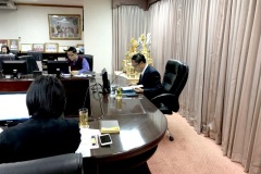 การประชุมคณะกรรมการประเมินคุณธรรมและความโปร่งใส ในการดำเนินงานของมหาวิทยาลัยราชภัฏสกลนคร ครั้งที่ 1/2561 (18 มกราคม 2561)