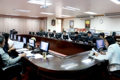 ประชุมการเร่งรัดและการติดตามผลการเบิกจ่าย งบประมาณบูรณาการ ประจำปีงบประมาณ พ.ศ. 2561 ครั้งที่ 2 (18 ธันวาคม 2560)