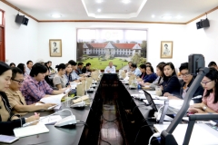 ประชุมแนวปฏิบัติการดำเนินงานและการเบิกจ่ายงบประมาณโครงการแก้ไขความยากจนของประชาชนในเขตชนบท (18 กุมภาพันธ์ 2562)