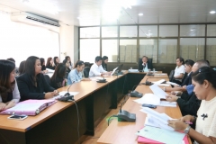 ประชุมเชิงปฏิบัติการตรวจสอบโครงการและคำรับรองปฏิบัติราชการ ปีงบประมาณ พ.ศ. 2560 (2 ธันวาคม 2559)