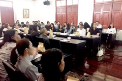 การประชุมเชิงปฏิบัติการ การวิเคราะห์โครงสร้าง วิเคราะห์ภาระงาน กรอบอัตรากำลัง กรอบตำแหน่ง พ.ศ. 2561 - 2564 ในระดับคณะ สำนัก และสถาบัน (21 กันยายน 2560)