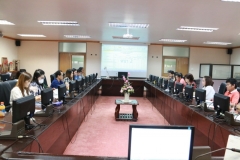 บุคลากรกองนโยบายและแผน เข้าร่วมประชุมการจัดทำกรอบอัตรากำลังพนักงานราชการ รอบที่ 4 ปีงบประมาณ พ.ศ. 2560 - 2563 สำนักงานอธิการบดี (22 มีนาคม 2559)