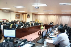 ประชุมคณะกรรมการบริหารงบประมาณและการเงิน ครั้งที่ 1/2559 (22 มิถุนายน 2559)