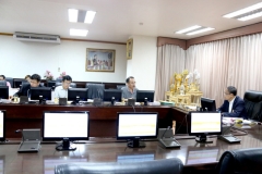 ประชุมคณะกรรมการบริหารงบประมาณและการเงิน ครั้งที่ 5/2562 (22 สิงหาคม 2562)