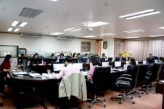 ประชุมผู้กำกับและผู้รับผิดชอบดำเนินการตามข้อคำถาม แบบสำรวจหลักฐานเชิงประจักษ์ (Evidence - Based) ประจำปีงบประมาณ พ.ศ. 2561 (24 พฤษภาคม 2561)