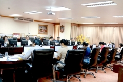การประชุมคณะกรรมการบริหารงบประมาณและการเงิน ครั้งที่ 4/2559 (27 กันยายน 2559)