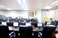 ประชุุมคณะกรรมการบริหารงบประมาณและการเงิน ครั้งที่ 3/2560 (27 กันยายน 2560)