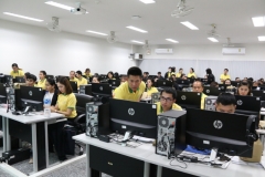 ประชุมเชิงปฏิบัติการ การเขียนแบบประเมินค่างานตำแหน่งวิชาชีพเฉพาะหรือเชี่ยวชาญเฉพาะ ระดับชำนาญการ ของสำนักงานอธิการบดี (28 พฤษภาคม 2562)