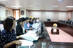 ประชุมคณะกรรมการยกร่างแผนและวิเคราะห์แผนยุทธศาสตร์การพัฒนา สำนักงานอธิการบดี พ.ศ. 2561 - 2564 ครั้งที่ 1/2561 (29 มกราคม 2561)