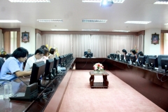 ประชุมผู้กำกับและผู้รับผิดชอบดำเนินการตาม แบบสำรวจหลักฐานเชิงประจักษ์ (Evidence - Based) ประจำปีงบประมาณ พ.ศ. 2561 ครั้งที่ 2 (31 พฤษภาคม 2561)