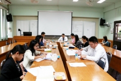 การติดตามและให้คำปรึกษาการดำเนินงานตามแผนการจัดการความรู้ ประจำปีงบประมาณ พ.ศ. 2559 คณะครุศาสตร์ (4 มีนาคม 2559)