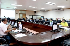 ประชุมคณะกรรมการสำนักงานอธิการบดี ครั้งที่ 1 (6 พฤศจิกายน 2561)