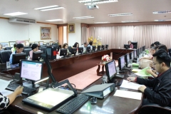 การประชุมคณะทำงานประเมินคุณธรรมและความโปร่งใส ในการดำเนินงานของหน่วยงานภาครัฐ (Integrity and Transparency Assessment : ITA) ประจำปีงบประมาณ พ.ศ. 2562 ครั้งที่ 2 (6 ธันวาคม 2561)