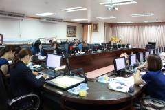 ประชุมคณะกรรมการสำนักงานอธิการบดี ครั้งที่ 2/2561 (7 ธันวาคม 2561)