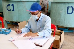 ตรวจสิ่งก่อสร้างและครุภัณฑ์ก่อนการรับโอนจากกลุ่มจังหวัด
